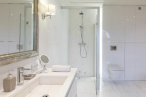 Sanistunter - mogelijkheden witte badkamer
